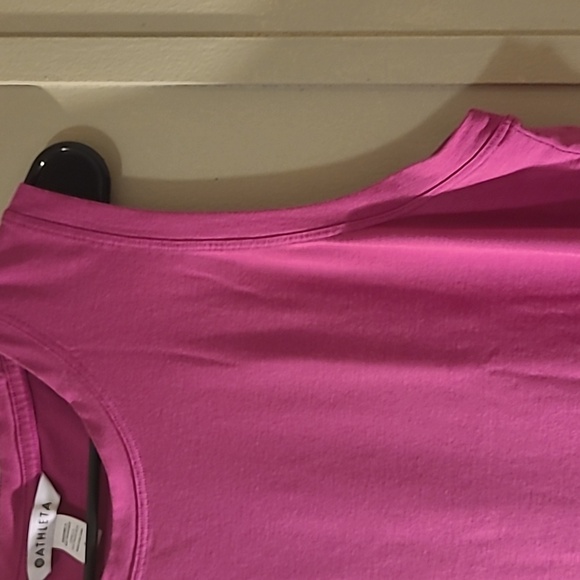 Athleta hot pink sleeveless workout active wear top ladies excellent condition ! - Picture 4 of 11